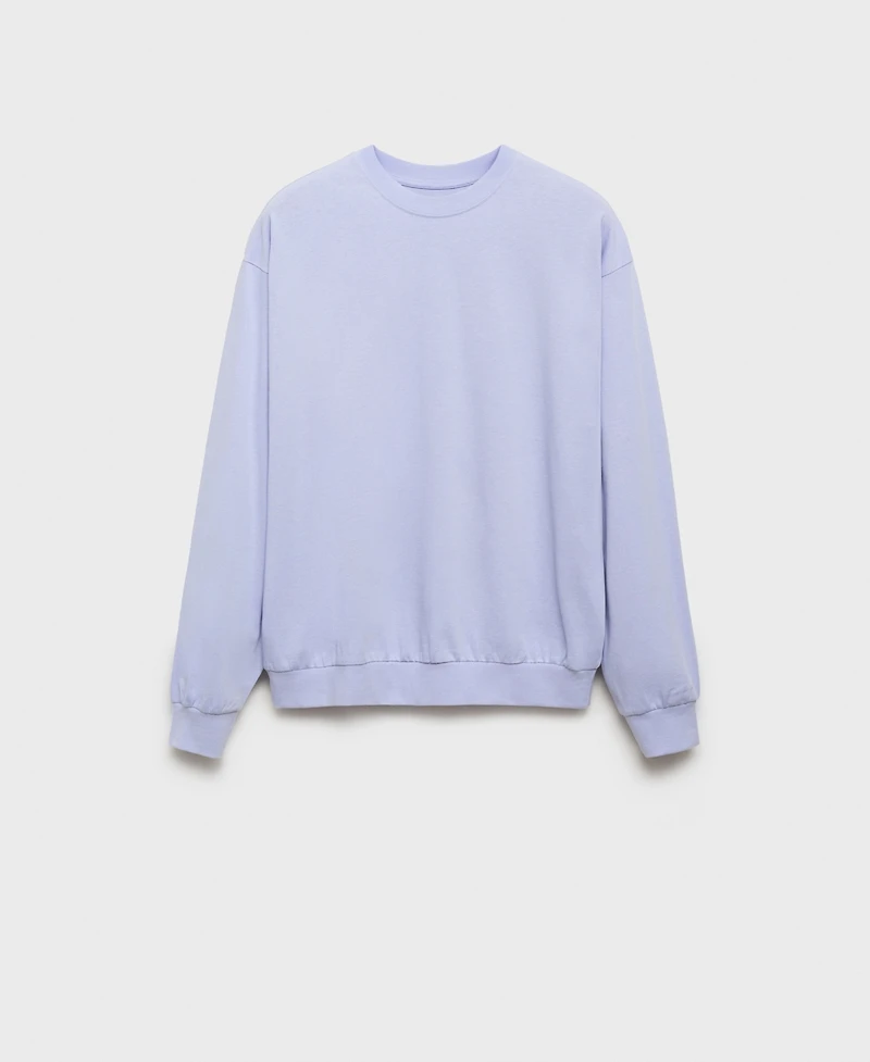 Mango Men's Cotton Sweatshirt