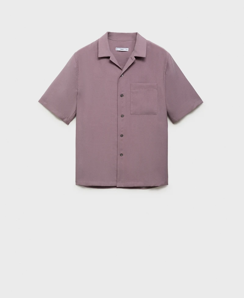 Mango Men's Pocket Modal Shirt