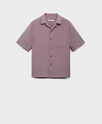 Mango Men's Pocket Modal Shirt