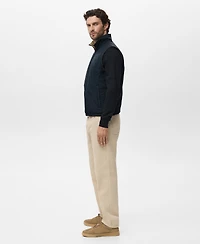 Mango Men's Reversible Water-Repellent Gilet