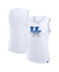 Fanatics Women's White Kentucky Wildcats Activate Slub Tank Top