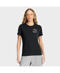 Nike Women's Black Baltimore Ravens 2025 Nfl Crucial Catch Tri-Blend Dri-fit T-Shirt