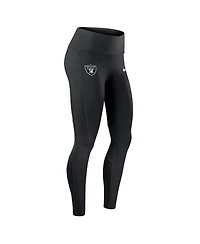 Nike Women's Black Las Vegas Raiders Primetime Epic Fast Dri-fit Leggings