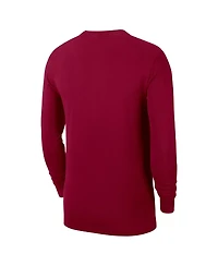 Nike Men's Wine Cleveland Cavaliers Authentic Long Sleeve Practice T-Shirt