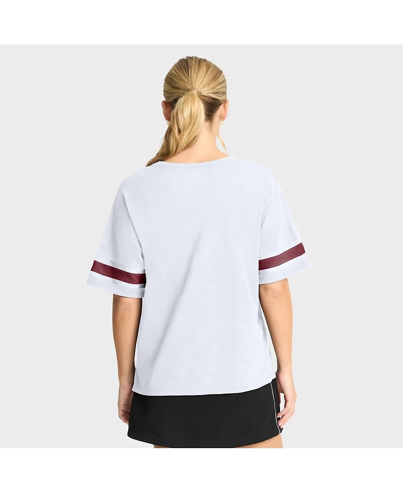 Fanatics Women's White Texas A&M Aggies Hometown Premium Script T-Shirt