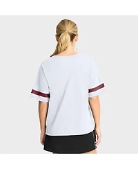 Fanatics Women's White Texas A&M Aggies Hometown Premium Script T-Shirt