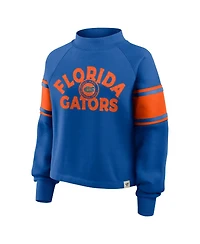 Fanatics Women's Royal Florida Gators Oversized Hometown Premium Punt Coverage Raglan Pullover Sweatshirt