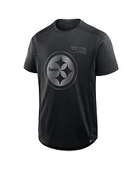 Fanatics Men's Black Pittsburgh Steelers Deceptive Juke T-Shirt