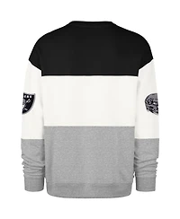 '47 Brand Men's Black/Gray Las Vegas Raiders Breeze Maximalist Sweatshirt
