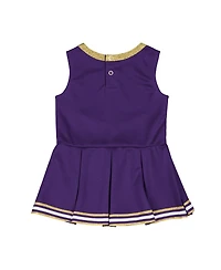 Colosseum Girls Baby Boys and Purple Lsu Tigers Lollipop Park Cheer Dress