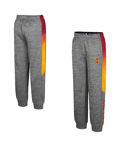 Colosseum Big Boys and Girls Gray Iowa State Cyclones The Gang Pants
