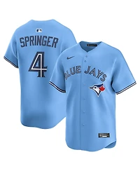 Nike Men's George Springer Powder Blue Toronto Jays Alternate 2 Limited Jersey