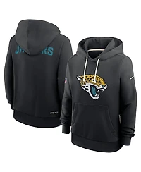 Nike Women's Black Jacksonville Jaguars Sideline Standard Issue Initial Home Dri-fit Hoodie