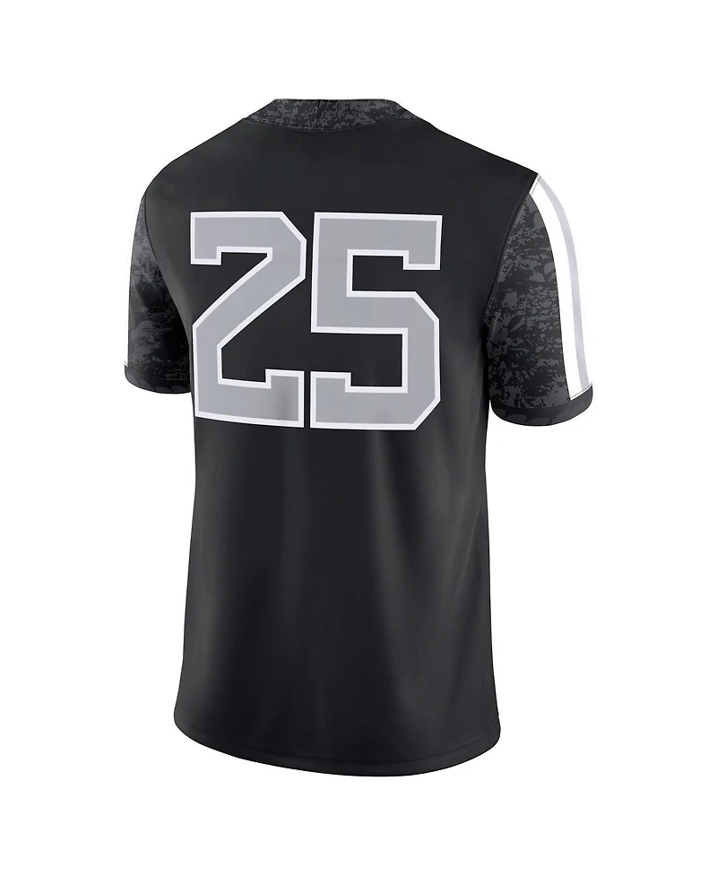 Nike Men's 25 Black West Virginia Mountaineers Alternate Game Jersey