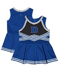 Colosseum Girls Baby Boys and Girls Royal Duke Blue Devils Lollipop Park Cheer Dress