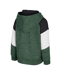 Colosseum Toddler Green Michigan State Spartans Spirit Hollow Full-Zip Hoodie