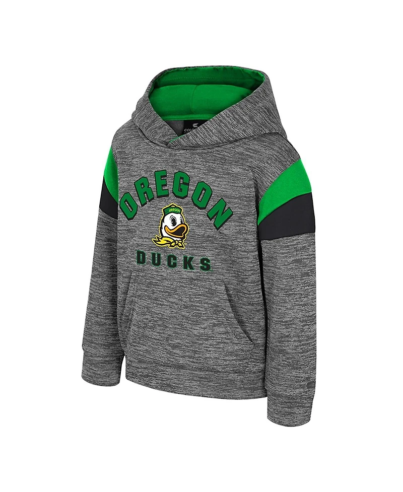 Colosseum Toddler Gray Oregon Ducks Wizard City Hoodie