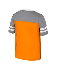 Colosseum Big Girls Tennessee Orange Tennessee Volunteers Princess Bubblegum Bling T-Shirt