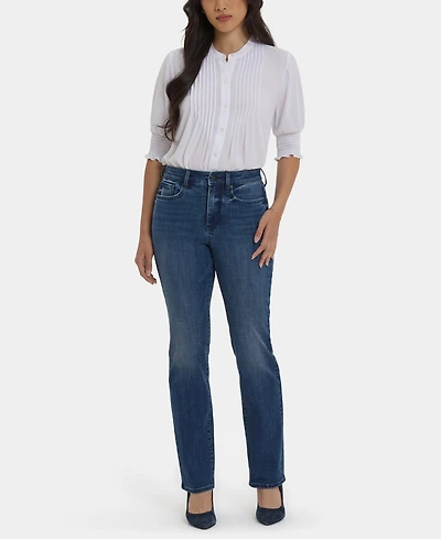 Nydj Women's High Rise Marilyn Straight Jeans