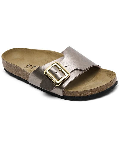 Birkenstock Women's Catalina Luxe Buckle Birko-Flor Sandals from Finish Line