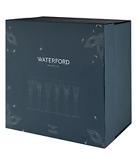 Waterford Winter Wonders Clear Flutes, Set of 6