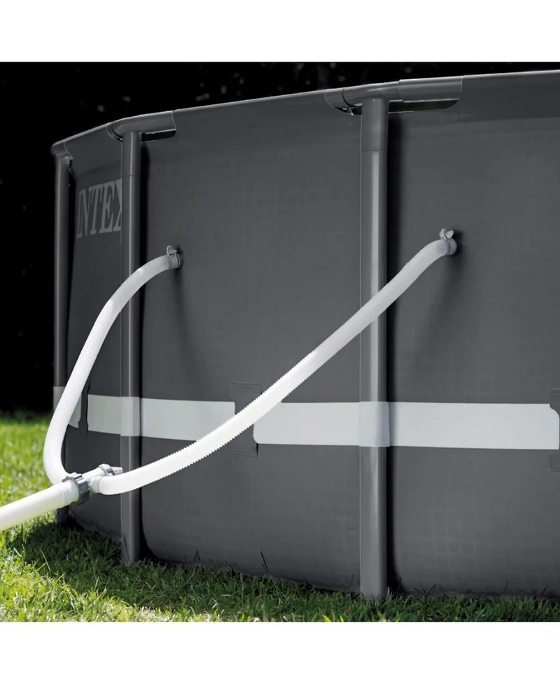 Intex Ultra Xtr Frame 14' x 42" Round Above Ground Outdoor Swimming Pool Set