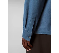 Calvin Klein Men's Melange Flannel Classic-Fit Shirt
