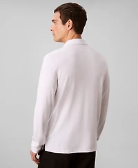 Calvin Klein Men's Long Sleeve Polo Shirt