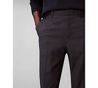Calvin Klein Men's Slim-Fit Check Trouser Pants