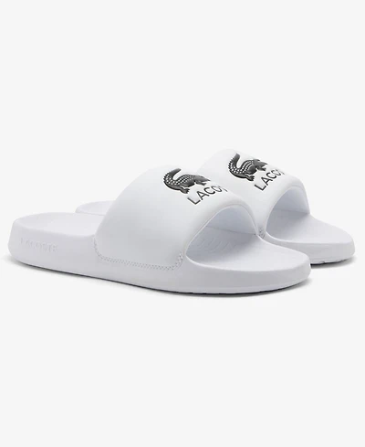 Lacoste Men's Serve Round Toe Slip-On Slides