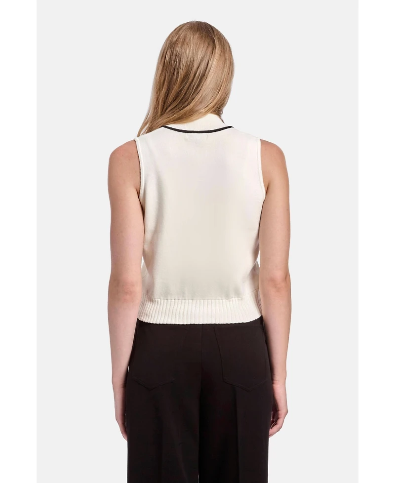 Capsule 121 Women's The Galaxy Zip With Stripe Sweater