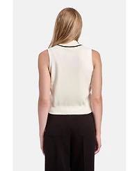 Capsule 121 Women's The Galaxy Zip With Stripe Sweater