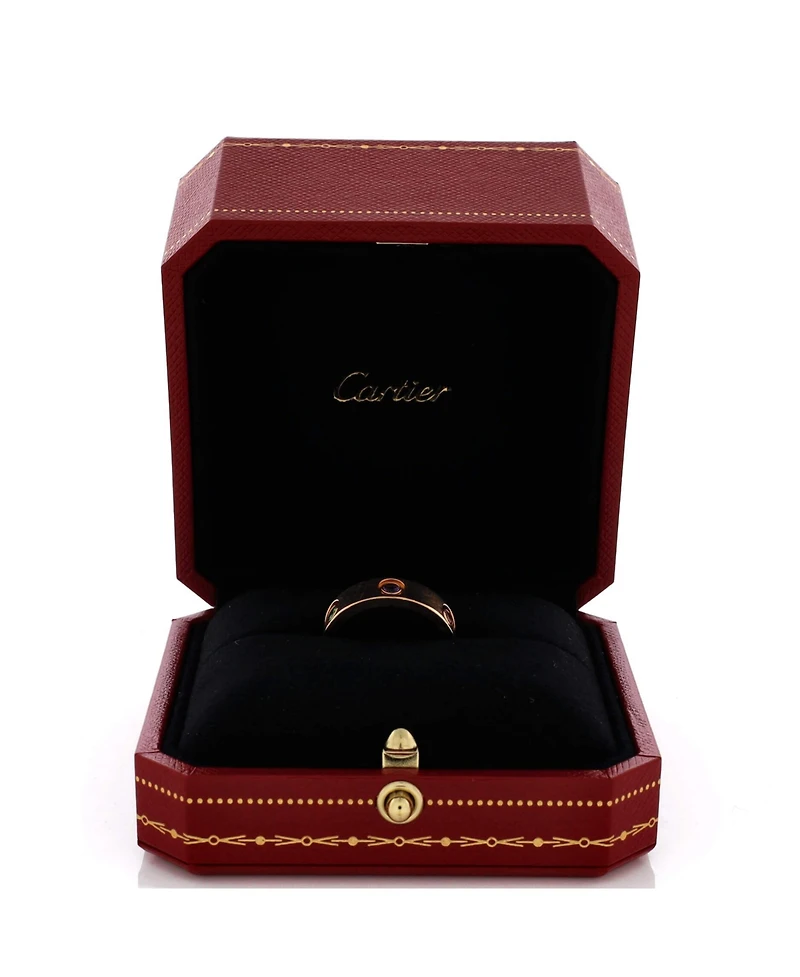 Pre-Owned Cartier Love 6 Stone Band Ring