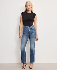 Good American Women's Sleeveless Corset Top, Regular & Plus