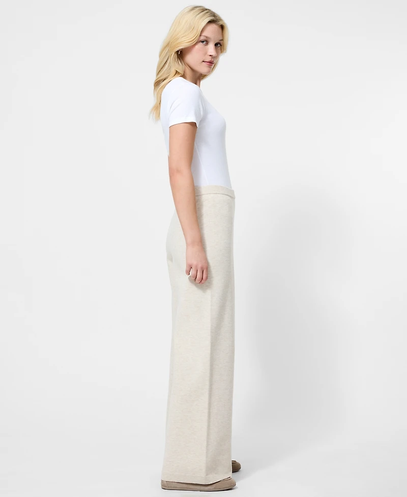 French Connection Women's Marley Knit Wide Leg Pants