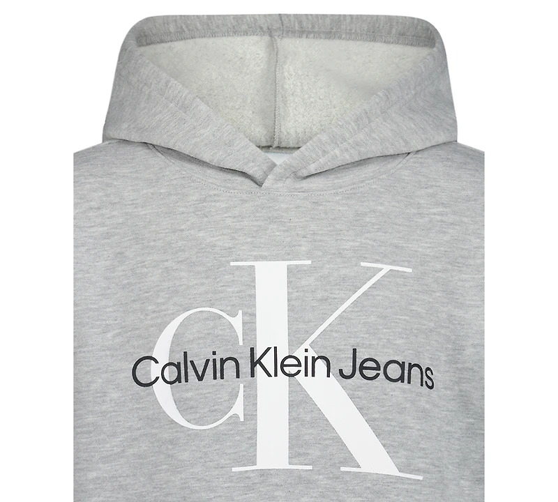 Calvin Klein Boys 8-20 Old School Logo Pullover Hoodie