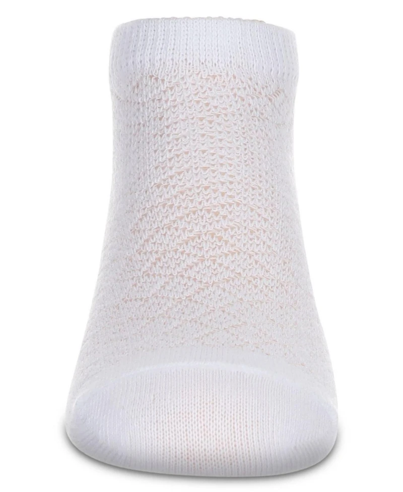 Memoi Big Girls Diamond Sheer Anklet Socks