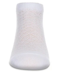 Memoi Big Girls Diamond Sheer Anklet Socks