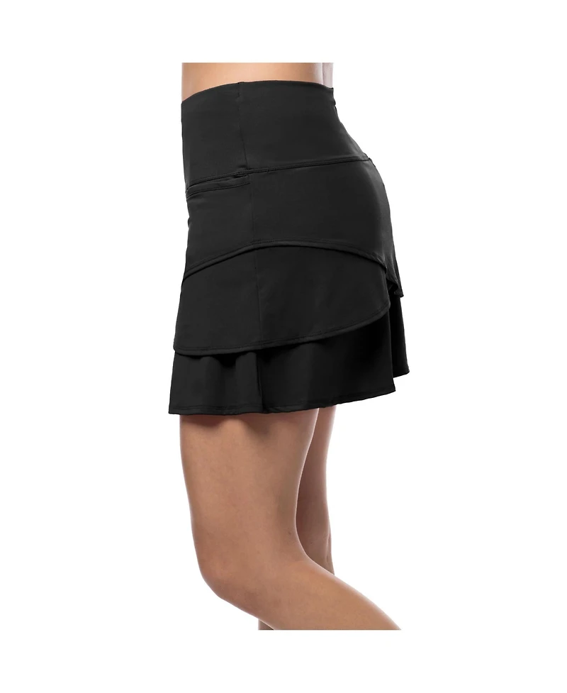 Lucky Love Women's Scallop 15.75in Golf Skort