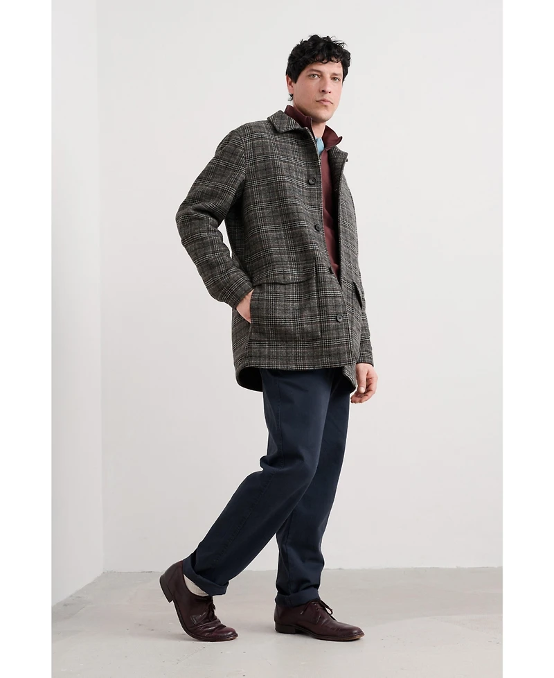 Seasalt Cornwall Men's Rowlocks Check Coat