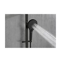 Rainsken Handheld Shower with 28-Inch Slide Bar and 59-Inch Hose