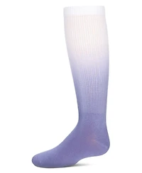 Memoi Girls' Dip Dye Knee High Socks