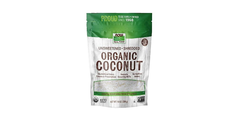 Now Foods Coconut Unsweetened ,10 oz