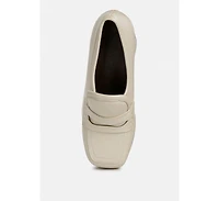 Gilliam Womens High Platform Wedge Loafers