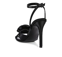 Chaumet Rose Bow Embellished Sandals Women
