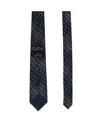 Trafalgar Carnival Diamond Multi-Colored Novelty Silk Necktie