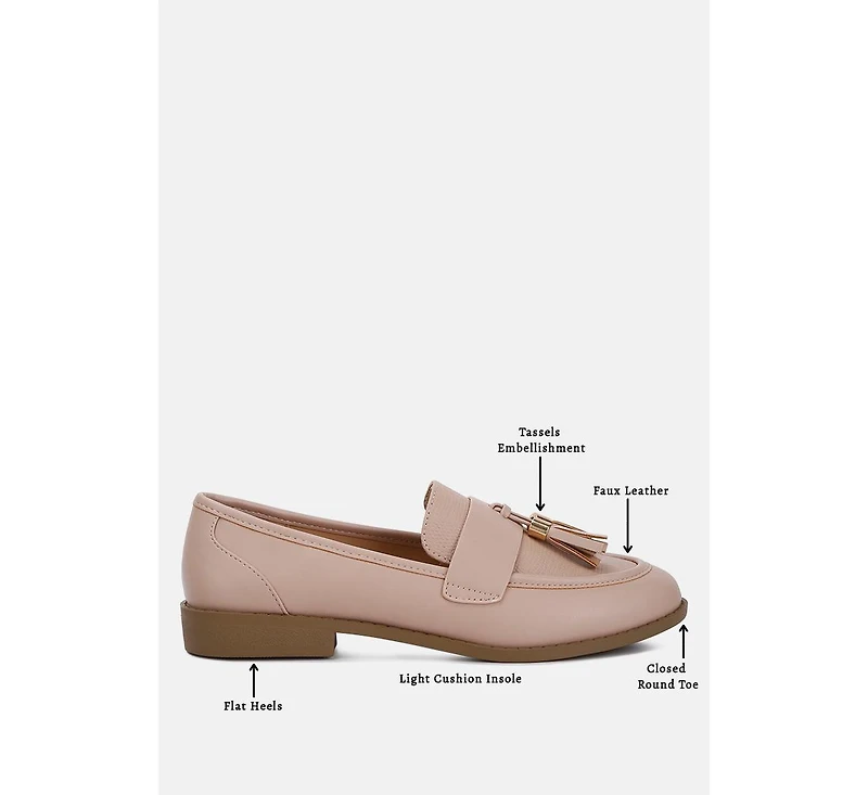 Alibi Tassels Detail Loafers Women