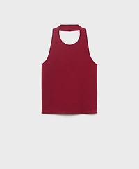 Mango Women's Hoop Detail Knitted Top