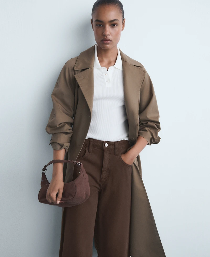 Mango Women's High-Rise Balloon Jeans