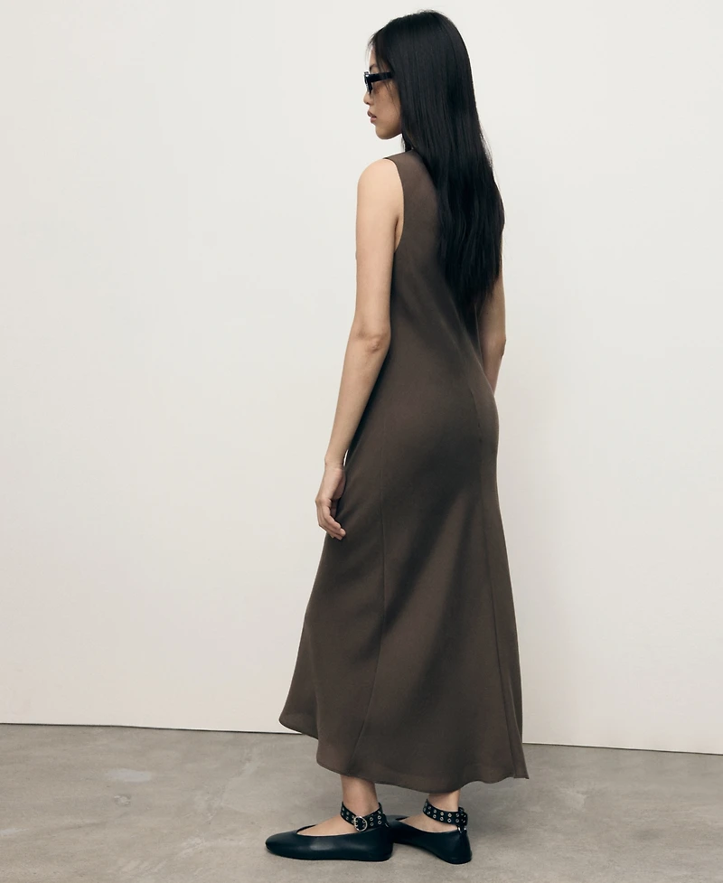 Mango Women's Modal Midi-Dress
